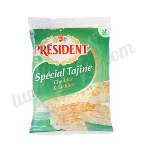 Fromage râpé spécial tajine Président 120g