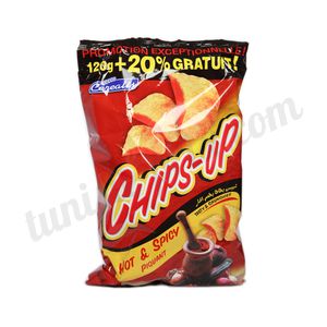 Chips-up piquant 120g