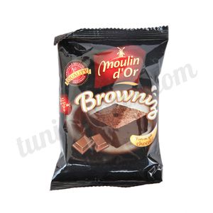 Browniz chocolat Moulin d'Or 55g