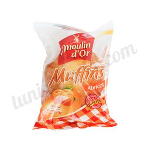 Muffin's abricot Moulin d'Or 55g