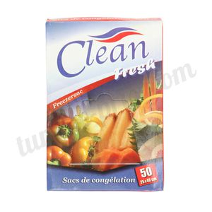 Sacs de congelation Clean Fresh 50 sachets