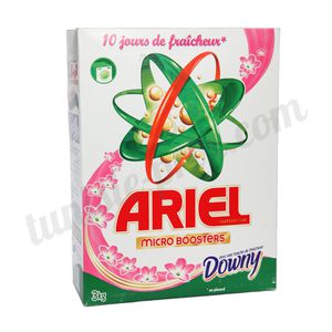 Poudre machine Ariel parfumé Downy 3kg