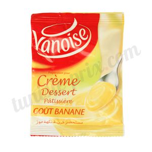 Préparation pour crème goût banane Vanoise 40g