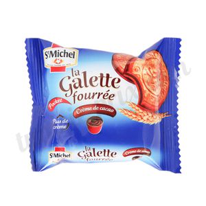 Galette fourée crème cacao St Michel 40g