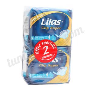 Lot 2 Clip Super Lilas