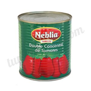 Double concentré de tomates Neblia 800g