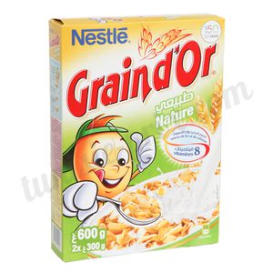 Céréales Grain d'Or nature 600g