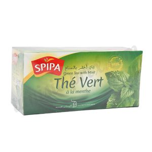 Thé vert à la menthe SPIPA 37,5g