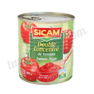 Double concentré de tomates SICAM 800g